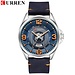 Herren Uhren TopCURREN Leder Armbanduhr Analog Army Military Quarz Zeit Mann Wasserdichte Uhr Mode Uhren Hombre