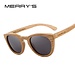 MERRYSHAND AUS Holz Sonnenbrille Männer/Frauen Retro Polarisierte Sonnenbrille 100% UV Schutz S5268