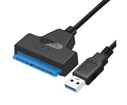 NEUE USB 3.0 SATA 3 Kabel Sata zu USB Adapter Bis zu 6 Gbps Unterstützung 2,5 Zoll Externe SSD HDD Fest stick 22 Pin Sata III Kabel