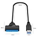 NEUE USB 3.0 SATA 3 Kabel Sata zu USB Adapter Bis zu 6 Gbps Unterstützung 2,5 Zoll Externe SSD HDD Fest stick 22 Pin Sata III Kabel