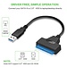 NEUE USB 3.0 SATA 3 Kabel Sata zu USB Adapter Bis zu 6 Gbps Unterstützung 2,5 Zoll Externe SSD HDD Fest stick 22 Pin Sata III Kabel