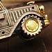 Vintage-Uhr Mit Stiftablage
