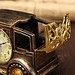 Vintage-Uhr Mit Stiftablage