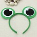 Netter Grüner Frosch-Augen-Stirnband