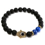 Schöne Armband Black Lava