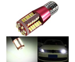 T10 LED Canbus Auto-Lampe 3014 SMD 56 DC12 / 24V Weiß