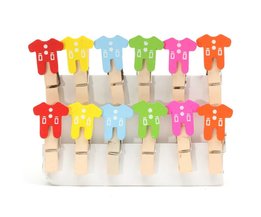 Miniclip-Posen Mit Baby-Kleidung 12 Stück