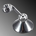 Einstellbare Showerhead-Halter Verchromte