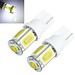 COB-LED-Birnen-T10 5 SMD W5W Weiß Für Auto 1 Stück