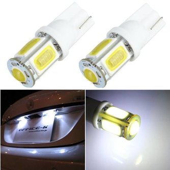 COB-LED-Birnen-T10 5 SMD W5W Weiß Für Auto 1 Stück