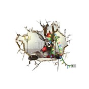 PAG Aufkleber Aufkleber 3D Christmas Reindeer
