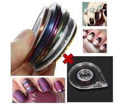 Nail Band 18 Stück Und Halter Nail Band 18 Stück Und Halter