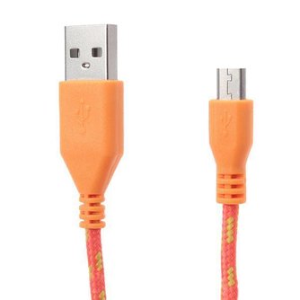 Geflochtene Micro-USB-Kabel 2M