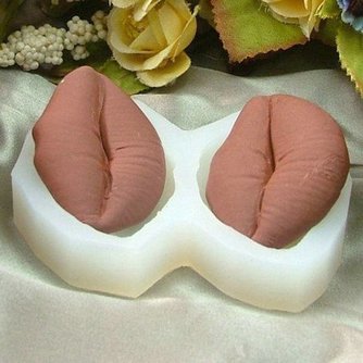 Silikon-Lippen Kuchenform