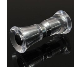 Griff Aus Organischem Glas Für Eine Duschtür