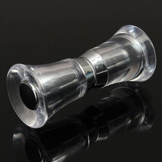 Griff Aus Organischem Glas Für Eine Duschtür