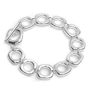 Silber Überzogenes Armband Für Frauen
