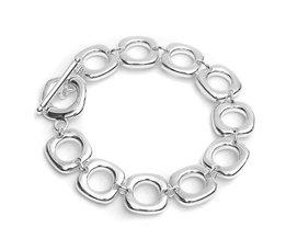 Silber Überzogenes Armband Für Frauen
