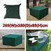 Gartenmöbel Abdeckungen 269X180X89CM