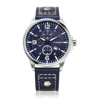 Armbanduhr Curren 8164 PU-Leder