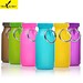 TravelSky Silikon-Spielraum-Flaschen In Verschiedenen Farben