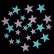 Glow In The Dark Sterne (24 Stück)