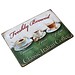 Weinlese-Kaffee-Wand-Platten-Metall 30X20Cm