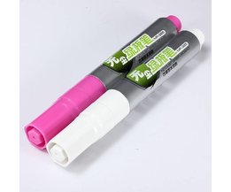 Kreidemarkern In Pink Oder Weiß