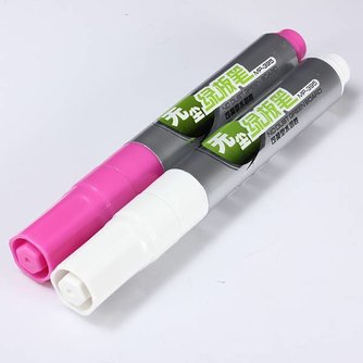 Kreidemarkern In Pink Oder Weiß