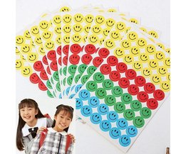 Smiley-Aufkleber (540 Stück)