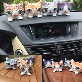 Katze Für Die Dekoration Im Auto