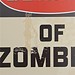 Warnschild "Beware Of Zombies"