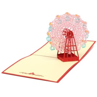 3D-Gruß-Karte Mit Ferris