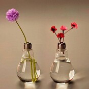 Moderne Vase In Form Von Licht