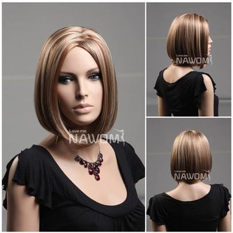 Synthetische Elegante Kanekalon Perücken