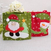 Gewebe-Geschenk-Beutel Für Weihnachten