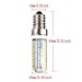 E14 LED-Lampe In Zwei Farben 5W