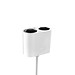 Dual-Zigarettenanzünder-Splitter Ladegerät-Adapter