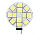 G4 LED-Birnen-12V-Regal Mit 12 SMD LEDs 5050 Pure White