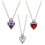 Kette Mit Herz In Verschiedenen Farben