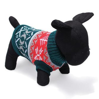 Nette Gestrickte Dog Sweater