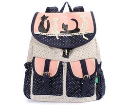 Netter Rucksack Mit Katzen