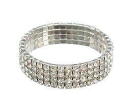 Strass Armband Mit Mehreren Reihen