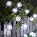 Weihnachtsbeleuchtung Schnee 4M LED In Verschiedenen Farben Mit Schnee-Motiv