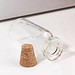 Transparent Set Von Glasflaschen