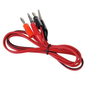 Test-Cord-Clips Rot Und Schwarz Für Multimeters