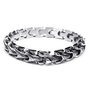 Snake Armband Edelstahl