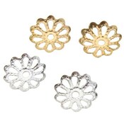 Perlenkappen Mit Blume (300 Stück)