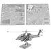 Hubschrauber-Modell 3D-Puzzle Aus Edelstahl