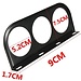 Messer-Halter Mit Drei Loch